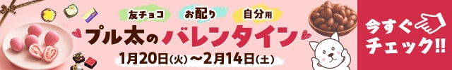 プル太のバレンタイン特集 今すぐチェック！！