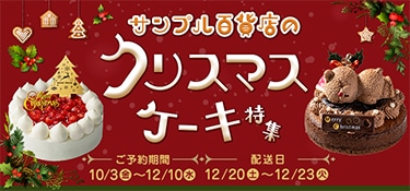 6626.クリスマスケーキ特集
