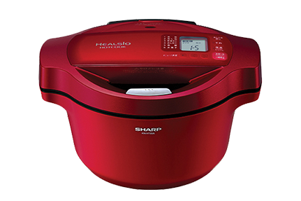 SHARP 電気無水鍋 HEALSIO<span class="supplement">(ヘルシオ) ホットクック 1.6L レッド系